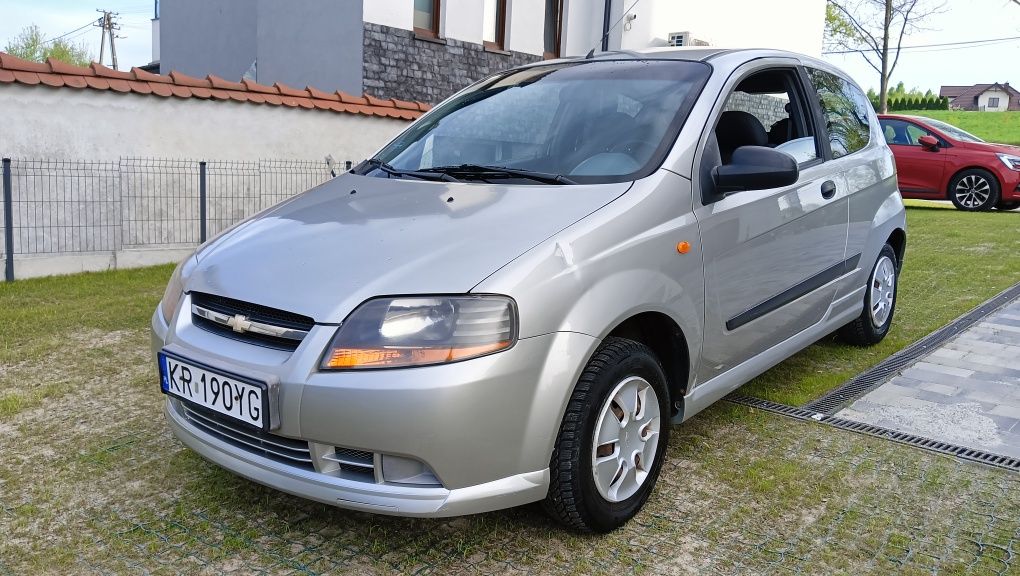 CHEVROLET AVEO 1.2 benzyna 2005r Zadbany Sprawny Ekonomiczny