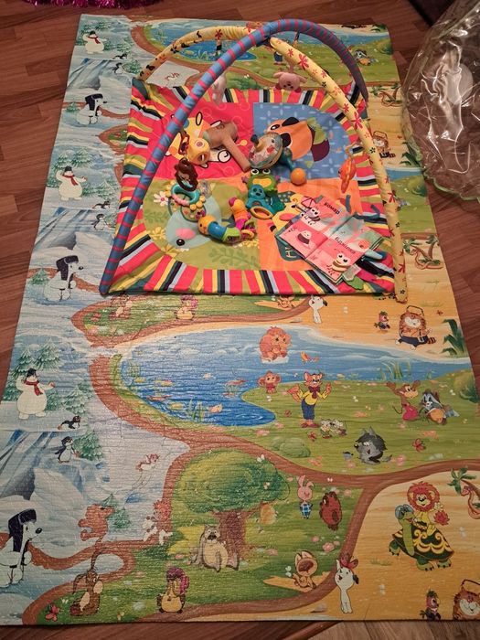 Розвиваючий килимок ,водний килимок,термокилимок(ціна за все)