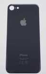 Tylne szkło / Klapka / Plecki / Panel do iPhone 8 – Czarny