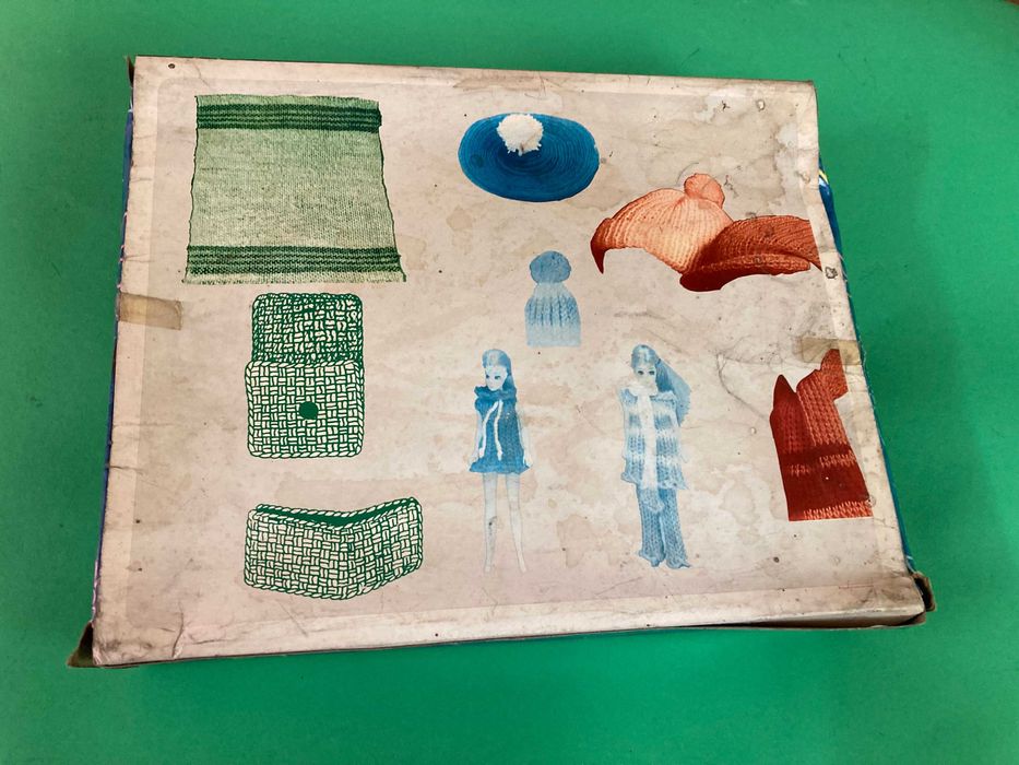 Jogo Lavores Infantis Lyli da Karto Carto Antigo