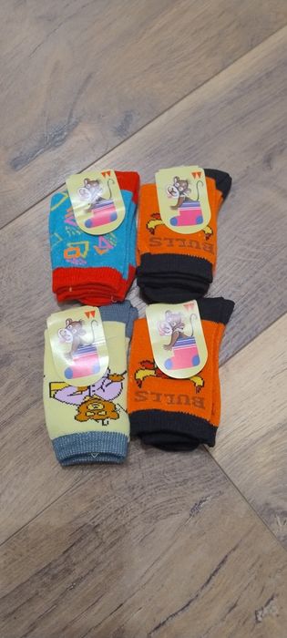 4 pary skarpetek skarpetki do 2 lat