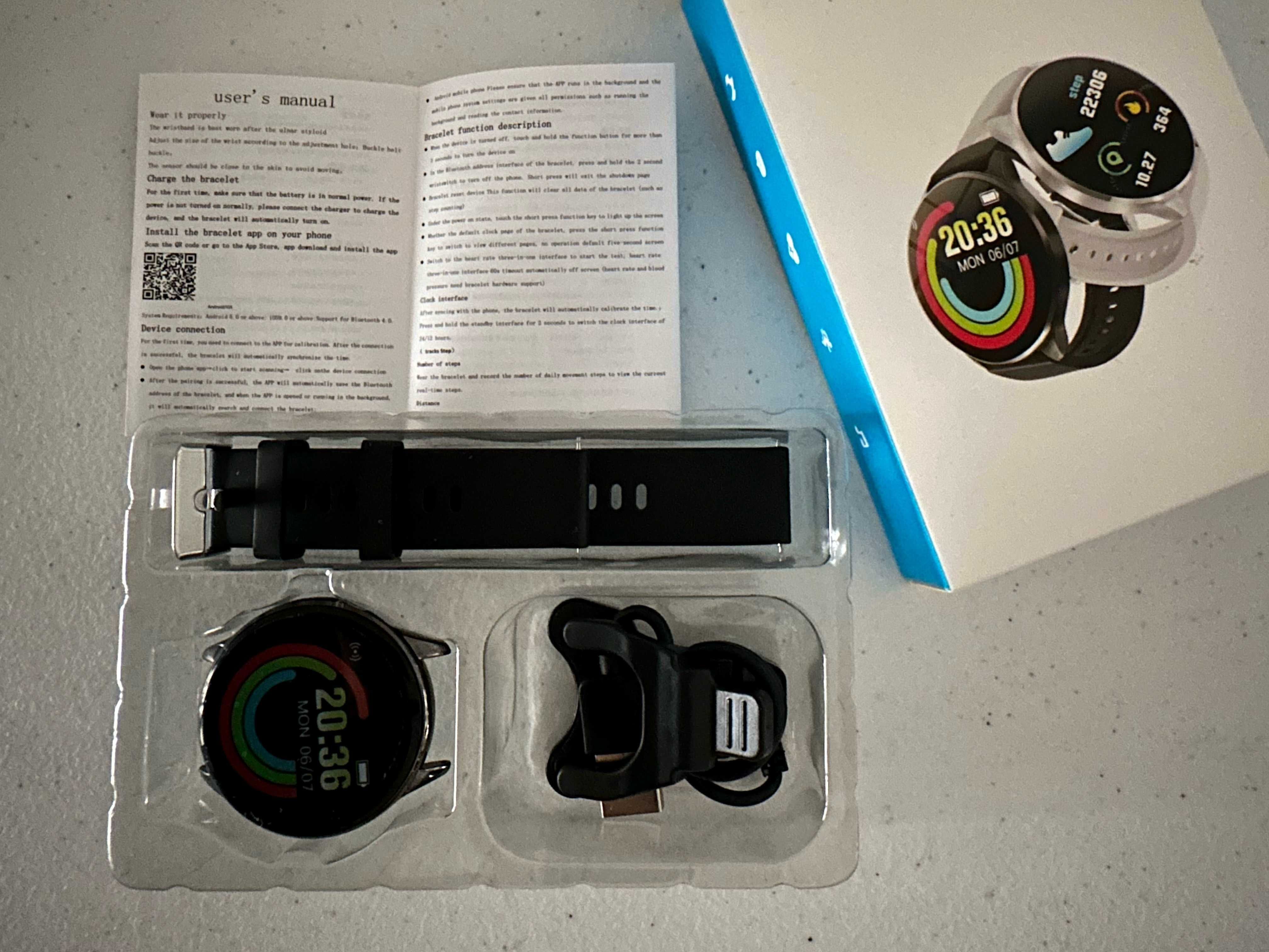 Smartwatch Novo por Estrear (Em Caixa - Bom para Oferta)