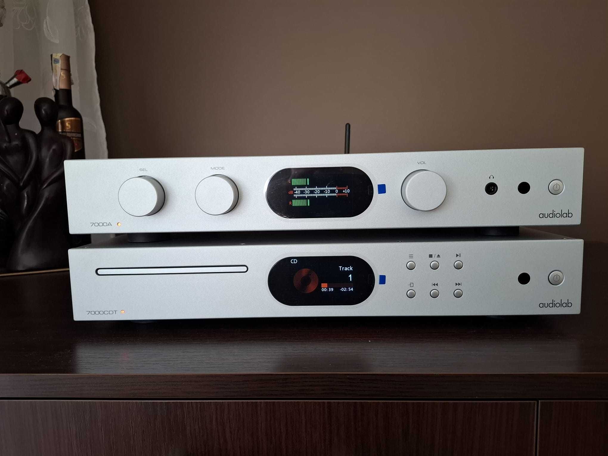 Audiolab7000A wzmacniacz i odtwarzacz 7000CDT