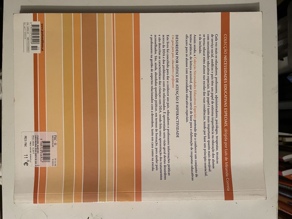 Livro Desordem Por Defice de Atencao e Hiperactividade