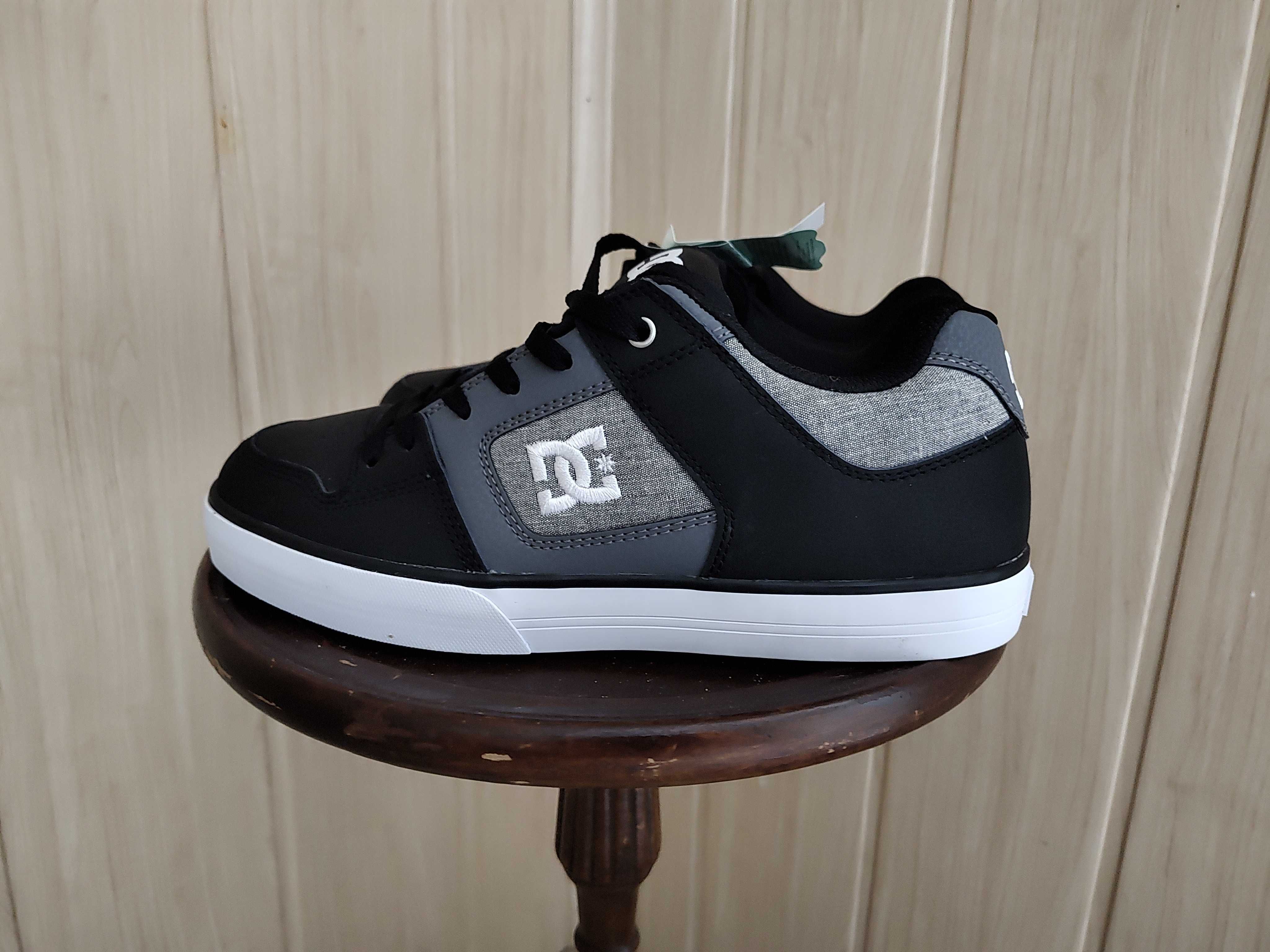 Buty męskie DC SHOES PURE niskie sneakersy skórzane modne r. 44