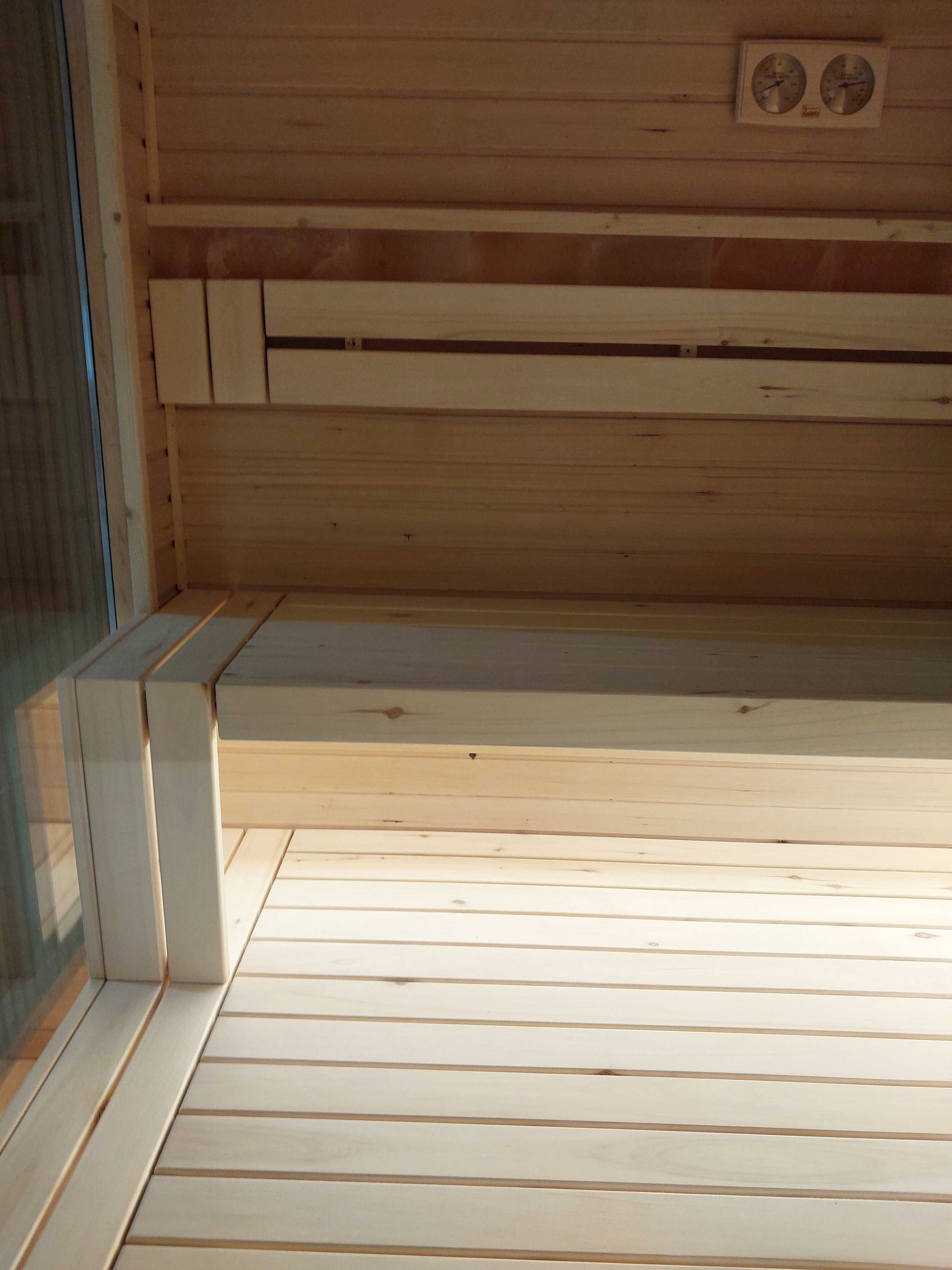 Sauna Zewnętrzna ARKAYA Thermo - 3,6 m x 2,4 m z przedsionkiem