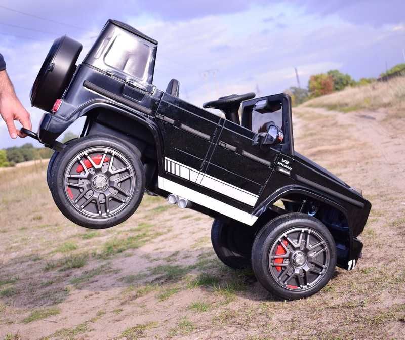 Auto samochód na akumulator MERCEDES G63 jeep SUV jeździk autko