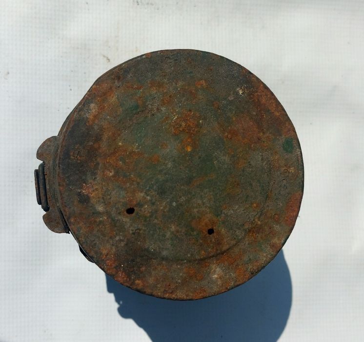 Pruska Niemiecka na maskę przeciwgazową GM 17/18