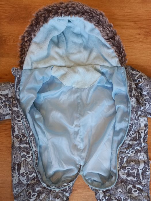 Демисезонный комбинезон nutmeg 9 12 мес 74 80 см