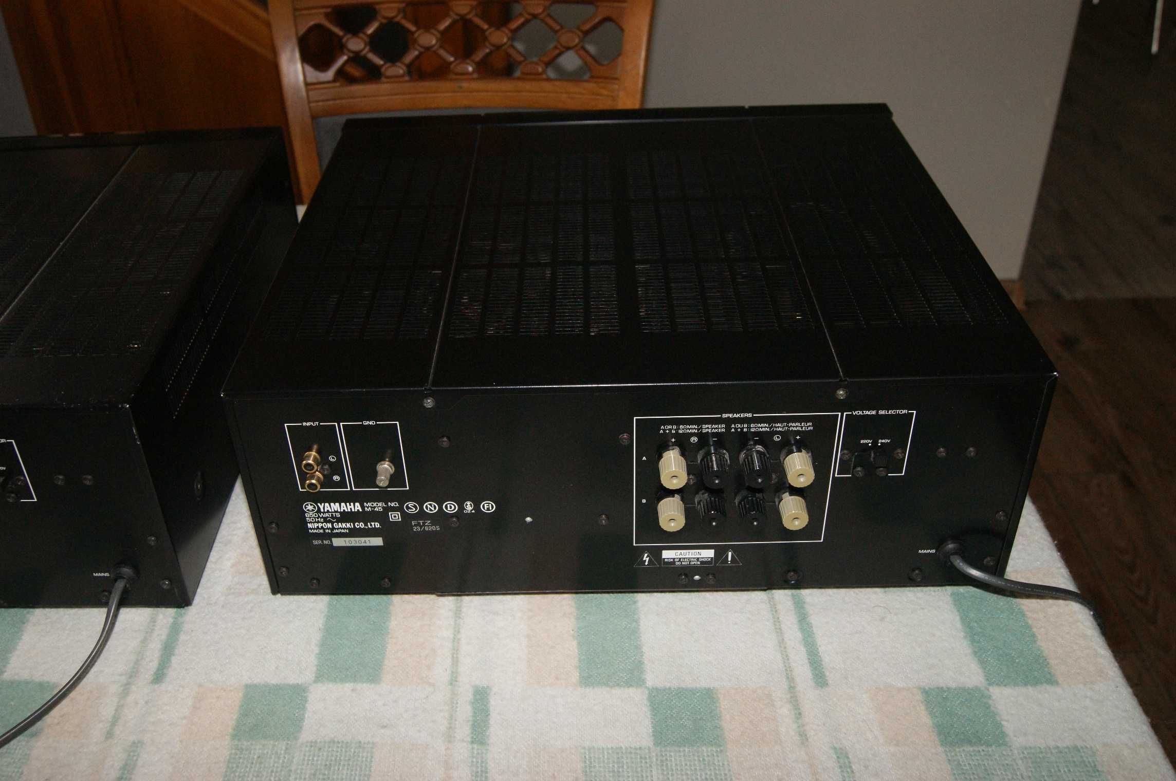 Yamaha M-45 C-45 w bi ampingu