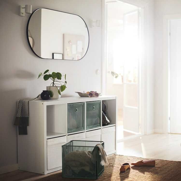 Biblioteczka biała Ikea KALLAX Regał  77x147 nowy w kartonie 2 szt