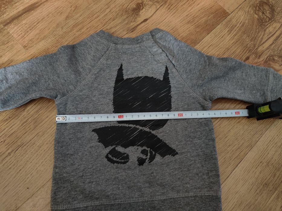 Bluza H&M batman r.68 4-6m-cy