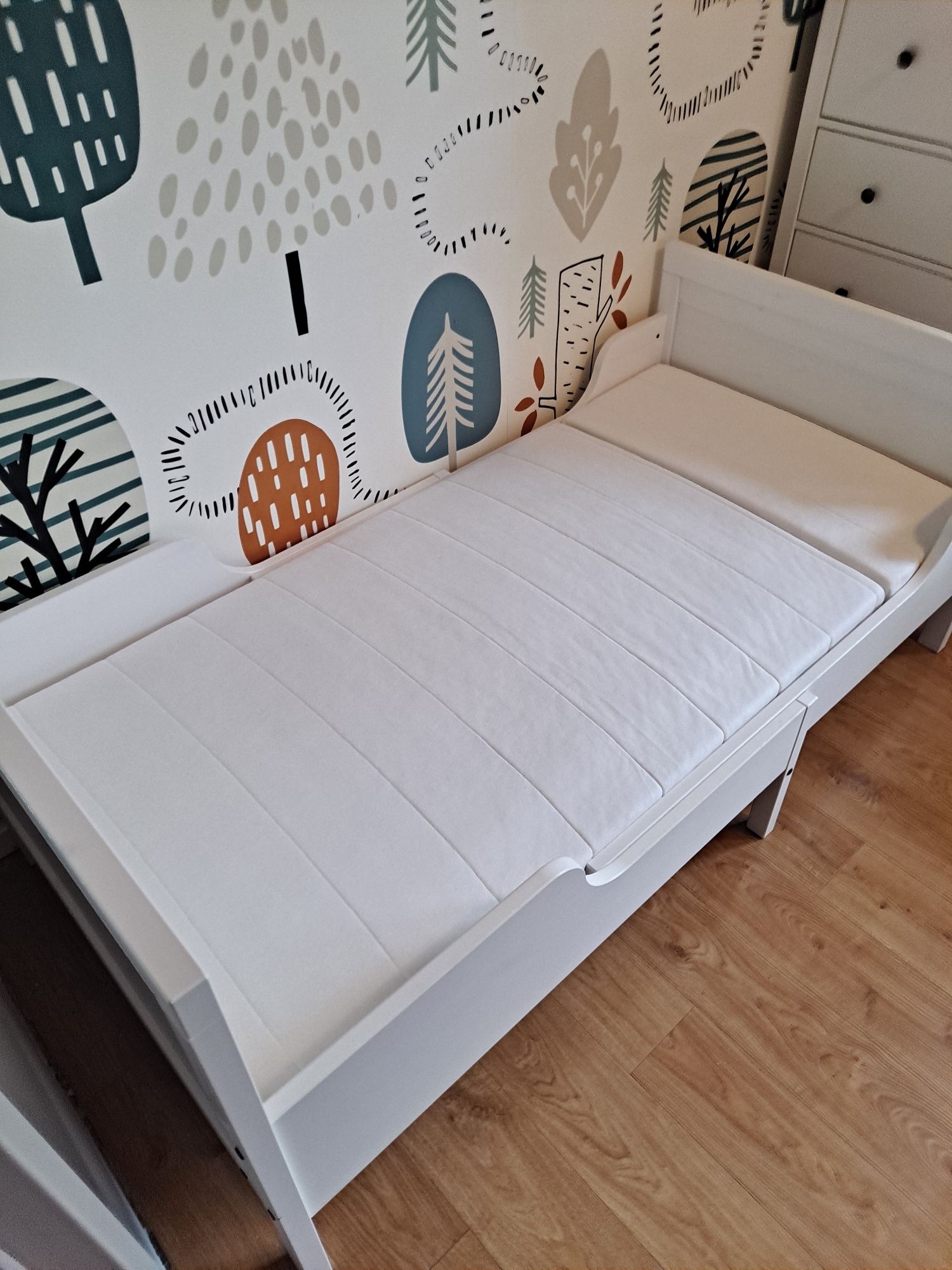 Łóżko regulowane Ikea Sundvik  z materacem