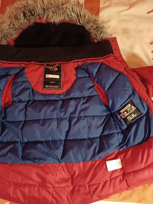 Зимова куртка на хлопчика 4-5 років