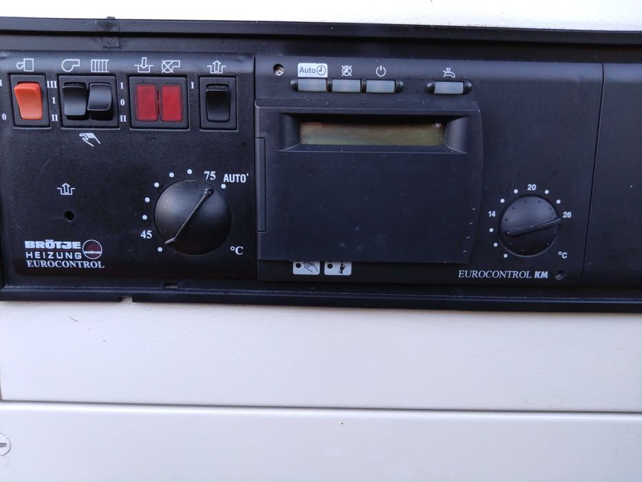 Używany, sprawny piec gazowy firmy BROETJE TE 20, moc cieplna 20 kW