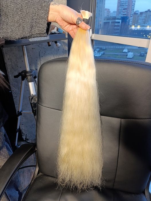 Європейське волосся м'яке не плутається від 60 см за 100г 150$