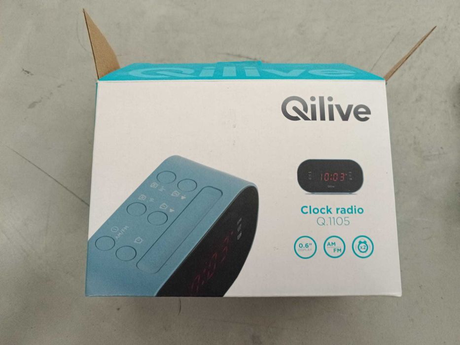 Despertador/Rádio QILIVE