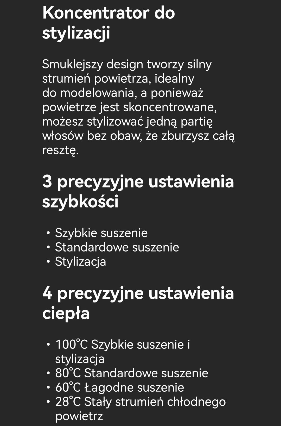 Cyfrowa suszarka do wlosow Super Sonic tunelowa
