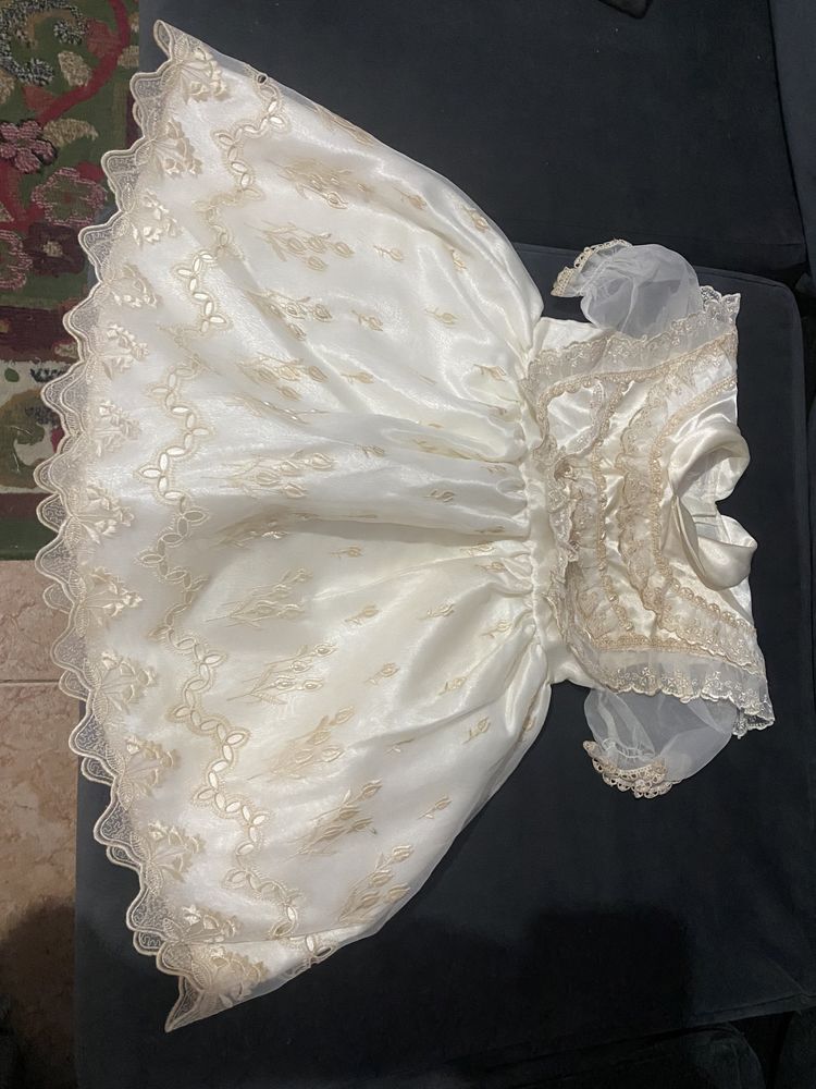 Vestido batizado menina