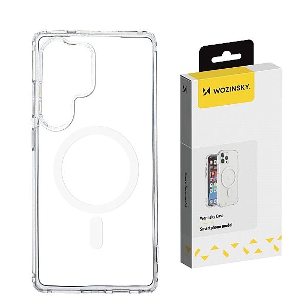 Etui Wozinsky Ultra Clear MagSafe do Samsung Galaxy S25 Ultra - przezr