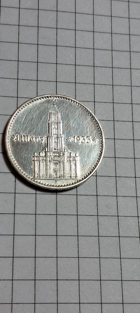 2 рейхсмарки 1934р (1933р)