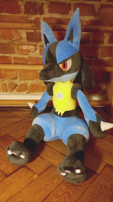 Maskotka Lucario Pokemon duża 48/73cm
