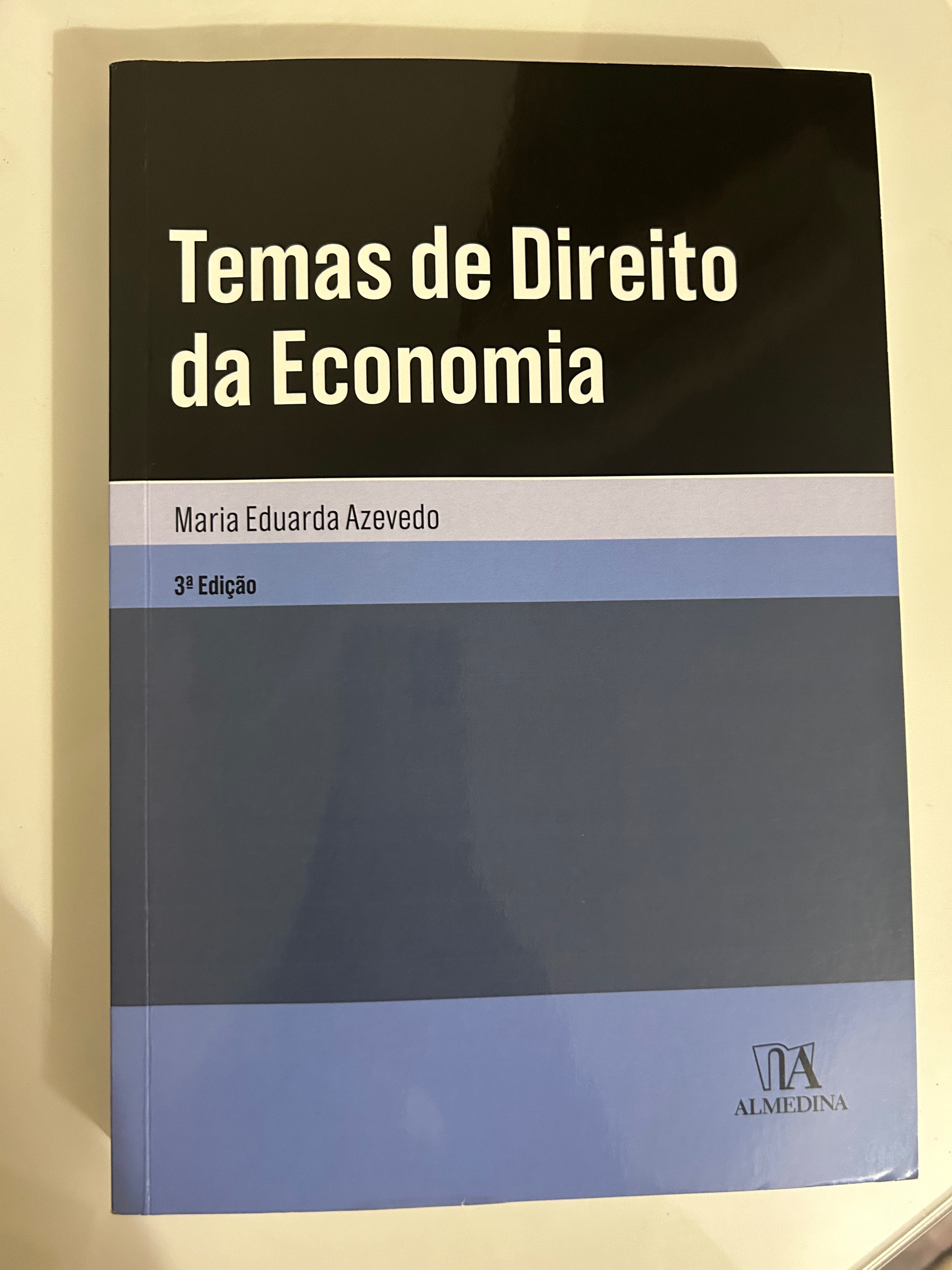 Livro temas de direito da economia