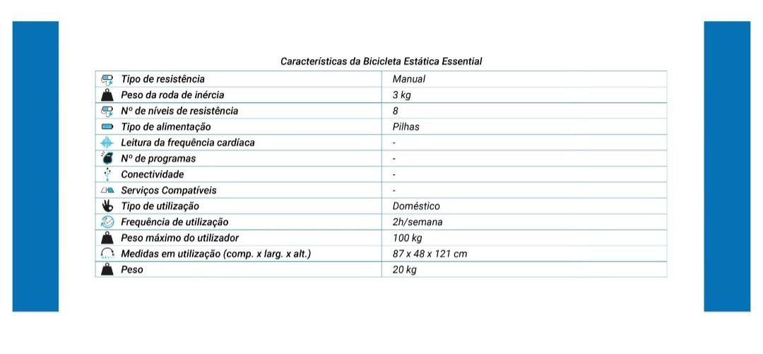 Bicicleta estática Domyos NOVA