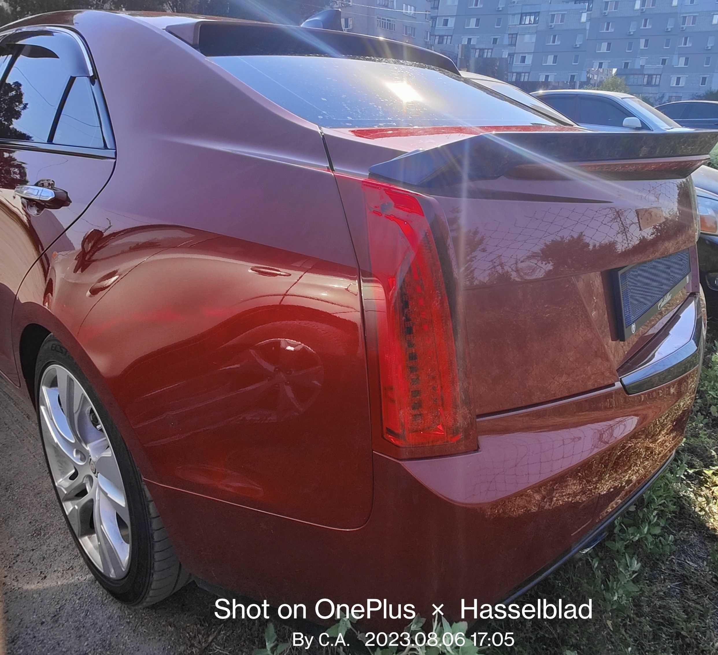 Cadillac ATS 2013 Красный Luxure+ RWD 2.0L LTG Turbo Пробег 46700км.