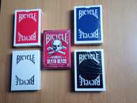 Baralho de Cartas Bicycle Karnival Deat Heads ou Bicycle Insignia