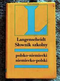 Słownik szkolny Langenscheidt niemiecko-polski / polsko-niemiecki