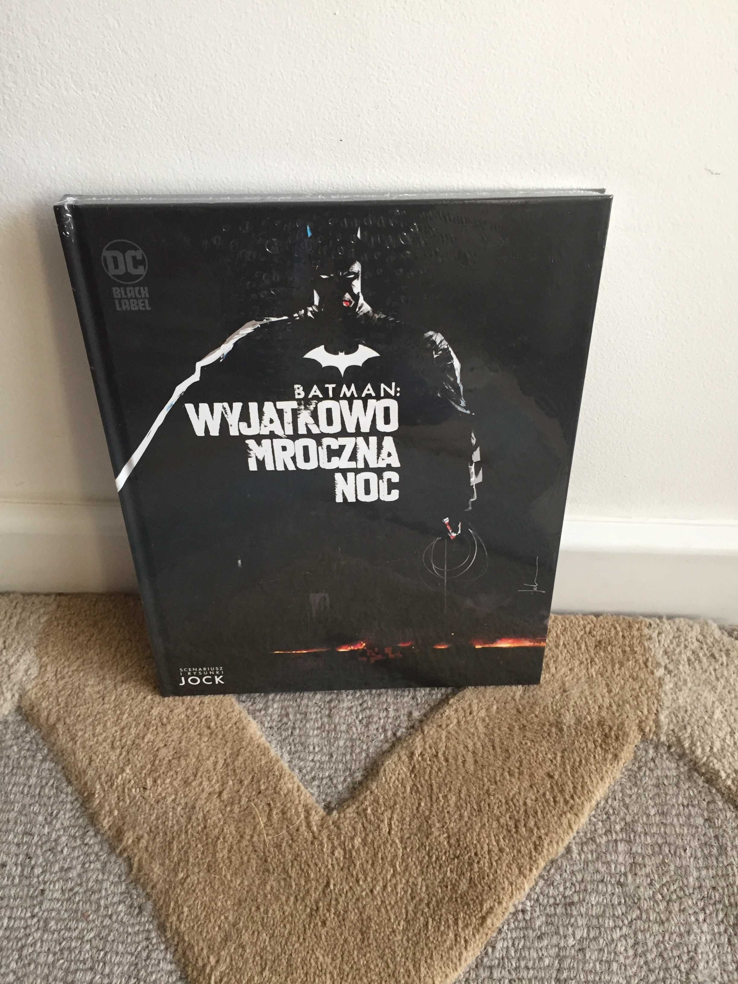 Batman Wyjątkowo mroczna noc, nowy, zafoliowany, wysylka olx/ wierzbno