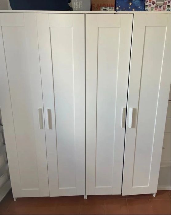 Szafa biala ikea Brimnes