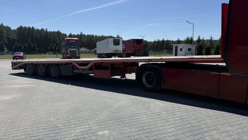 Niskopodwozie TRAX, laweta, kontener, kłonice, platforma