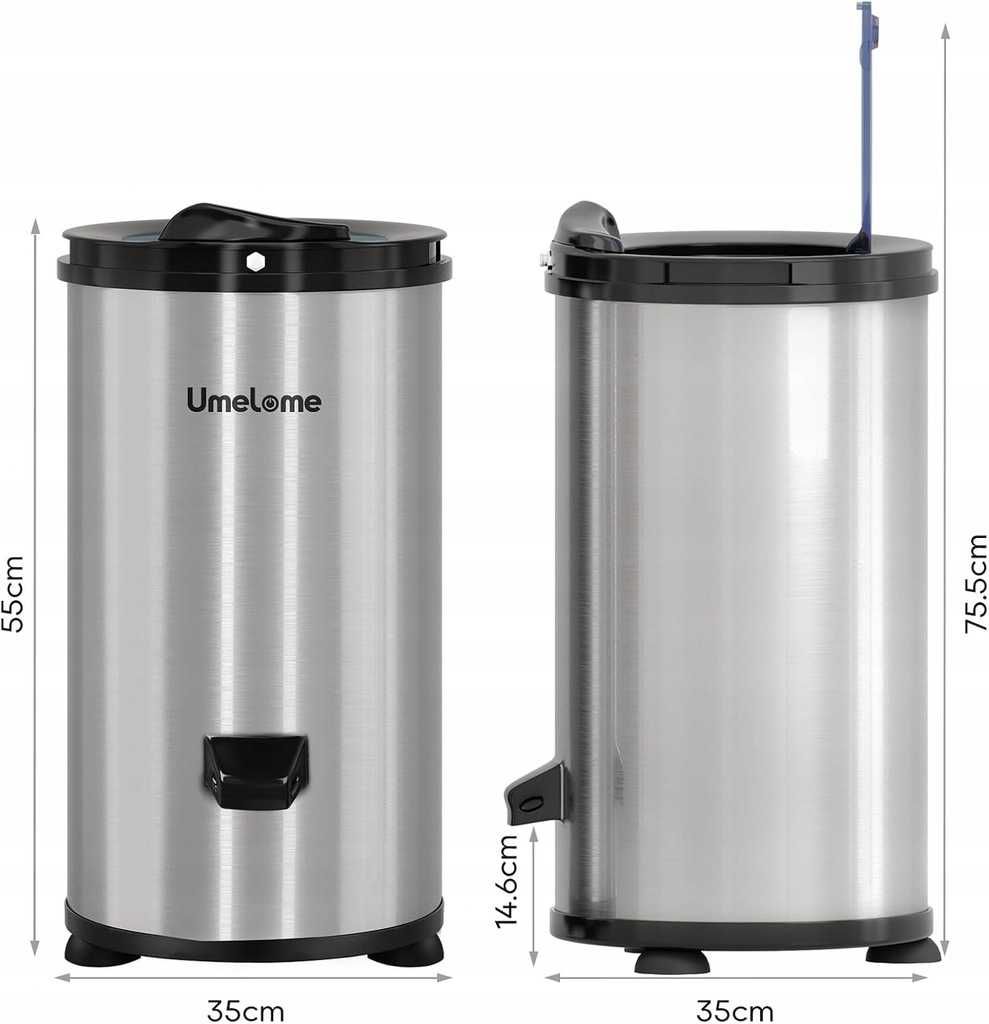 Wirówka do prania Umelome 4 kg Energy&Power Saving 3200 obr./min A-