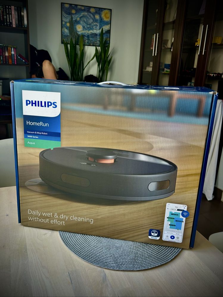 Robot sprzątający Philips 3000 Series/XU3000 funkcja mopowania + wi-fi
