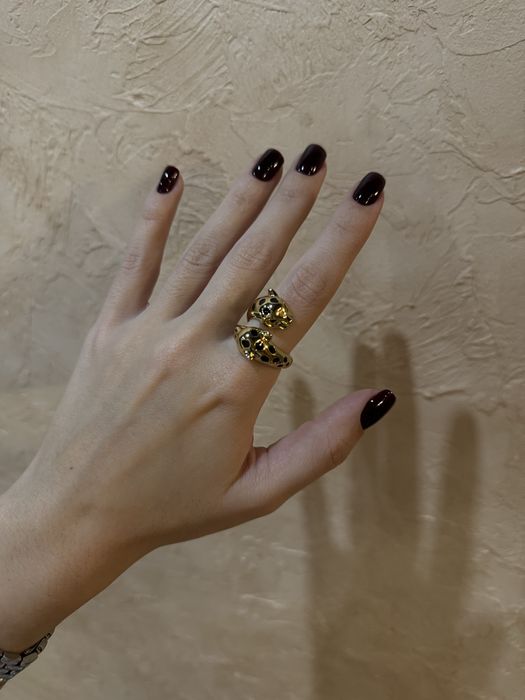 Cartier кольцо Пантера