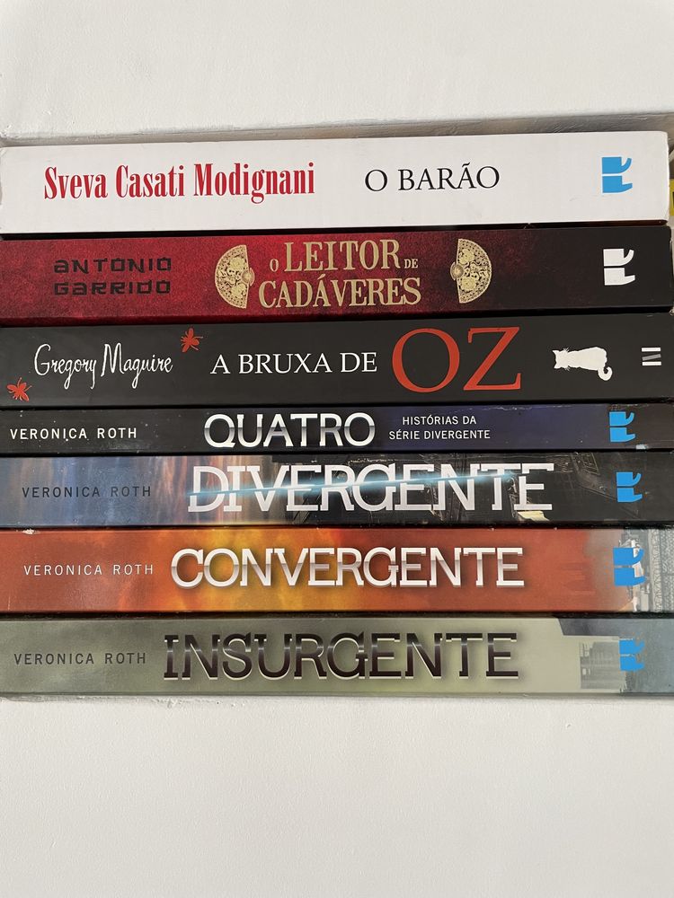 Livros de ficção e outros…