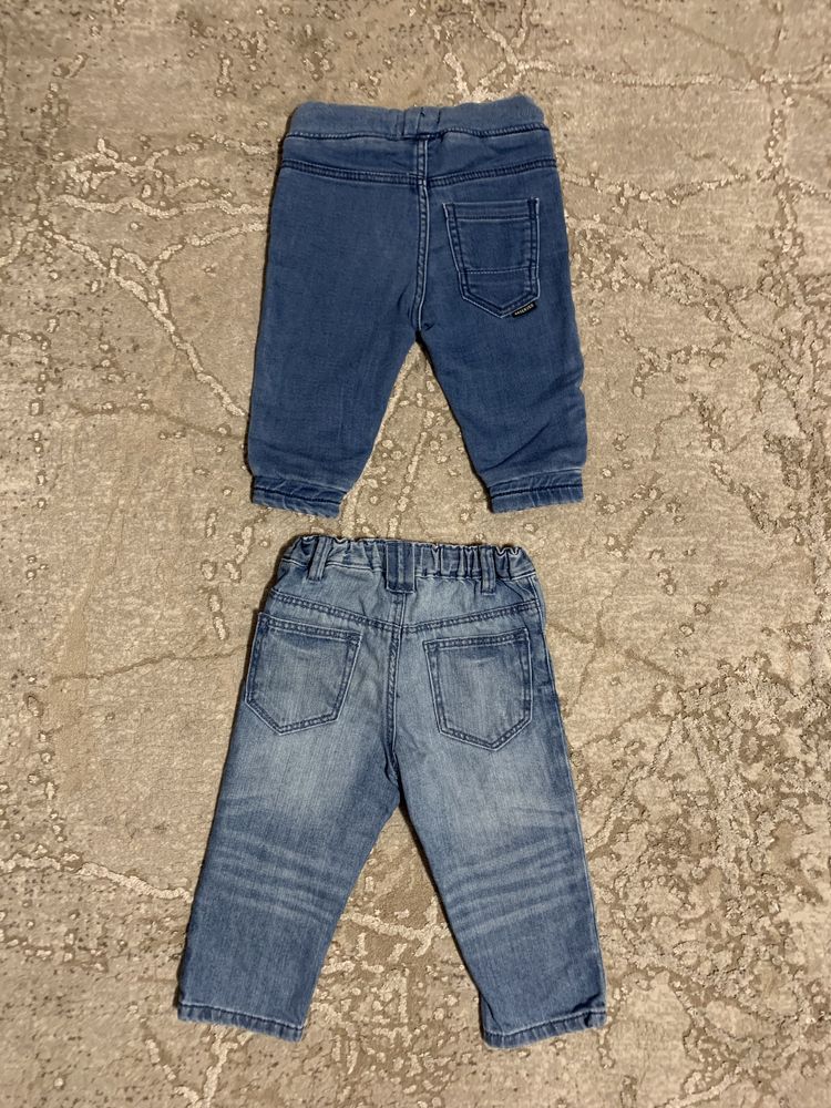 Spodnie jeansy dla chłopca 74 - Reserved i H&M