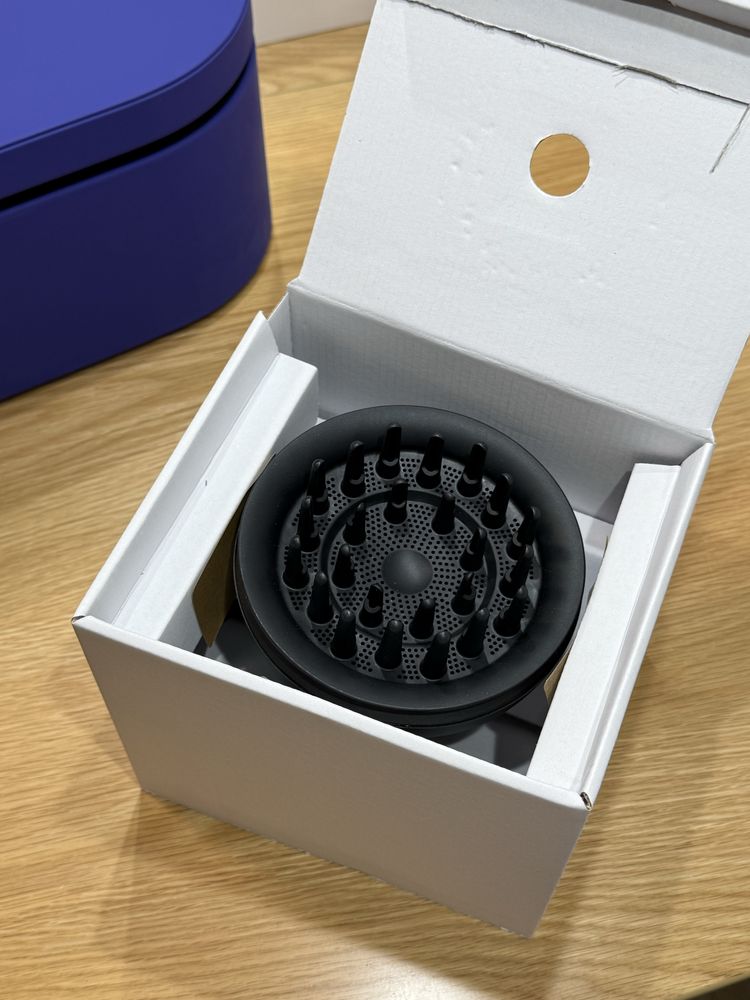 Nowy Multistyler Dyson Airwrap. I. D. Curly+Coily, Niebieski/Topaz