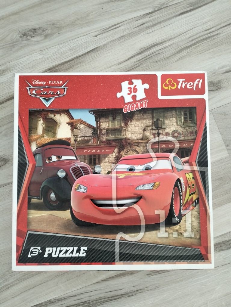 Puzzle Cars 36 elementów