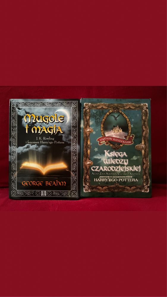 Mugole i magia harry potter zestaw pierwsze wydanie