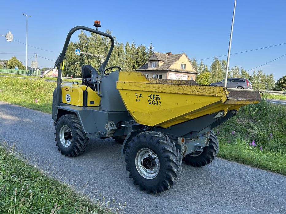 Wozidło budowlane Wacker Neuson 4001s 4x4 z Niemiec 4 tony obrotowe