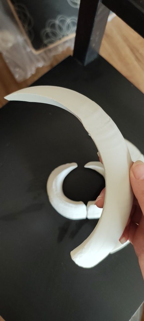 Szable oręż dzika komplet druk 3d