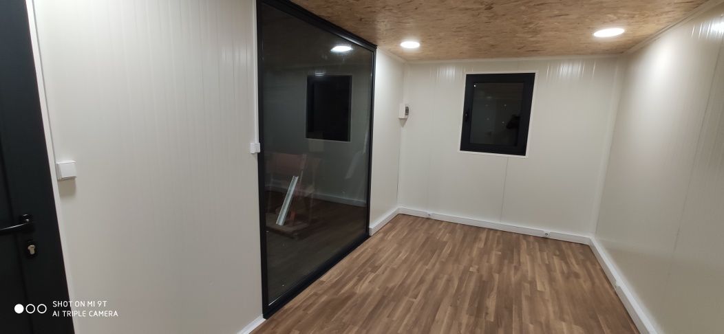 Contentor, stand vendas, bungalow