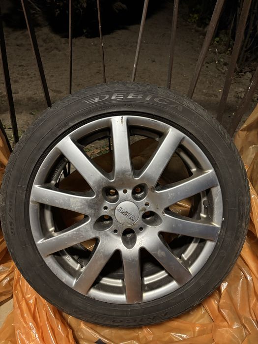 5x114,3 Felgi Anzio z oponami zimowymi 17cali Renault Laguna 3