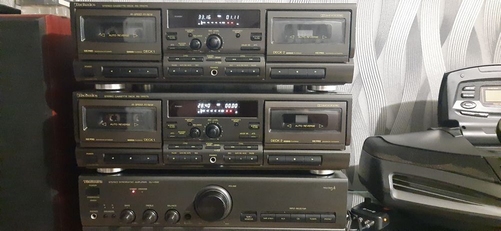 Деки Technics RS TR575. 2шт. RS TR373, SU V500.