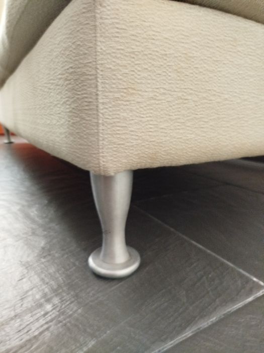 Chaise-longue pés metalicos