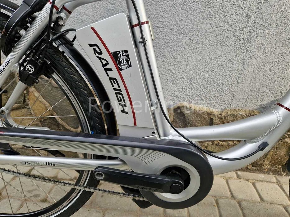 Електровелосипед дамка гідравліка бу з Німеччини Raleigh 26 D4