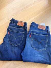 Spodnie dżinsy Levis 710 super skinny, yak nowy!!!